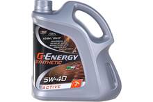 А/масло моторное G-Energy Synthetic Active 5W-40  4 л.