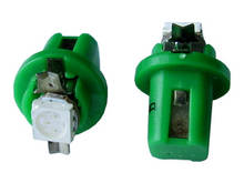 Светодиод W1,2W с патроном (SMD-5050) зелёный <> -