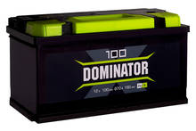 Аккумулятор Dominator 100Ah п.п. (EN870) 353x175x190