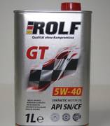 А/масло моторное Rolf GT 5w40 SN/CF 4л. Ж/Б