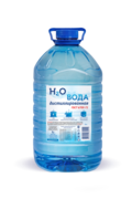 Дистиллированная вода H2O 5л. (бутылка)
