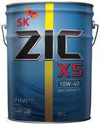 А/масло моторное Zic X5 10w40 разливное (бочка 20л.)