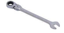 Ключ комбинированный трещоточный шарнирный 6 мм (АвтоДело) (14838) 30204