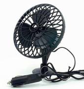 Вентилятор автомобильный AVS Сomfort 9041 12В 5" (корпус: пластик, цвет:чёрный)
