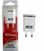 USB сетевое зарядное устройство AVS 1 порт UT-711 (1,2А)