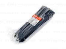 Стяжка пластиковая 5х400 (Чёрная) REXANT